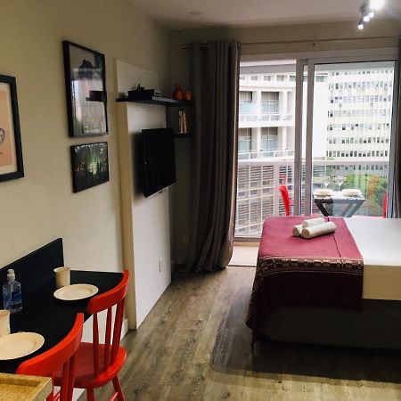 Studio Charmoso Com Terraco E Vista! São Paulo Exteriér fotografie