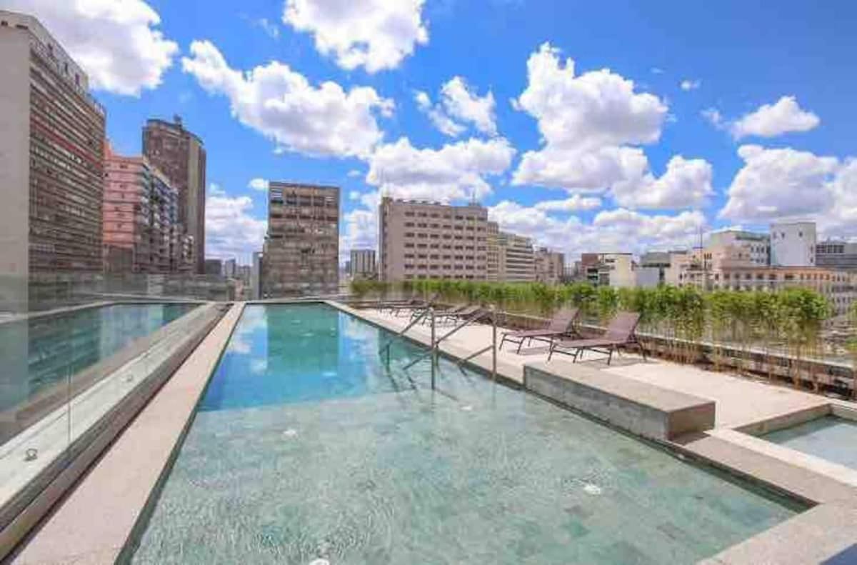 Studio Charmoso Com Terraco E Vista! São Paulo Exteriér fotografie