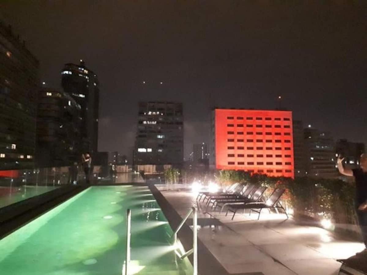 Studio Charmoso Com Terraco E Vista! São Paulo Exteriér fotografie